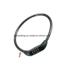 Silicone Bicycle Lock for Mountain Bike with 4-Digit Cipher (HLK-032)